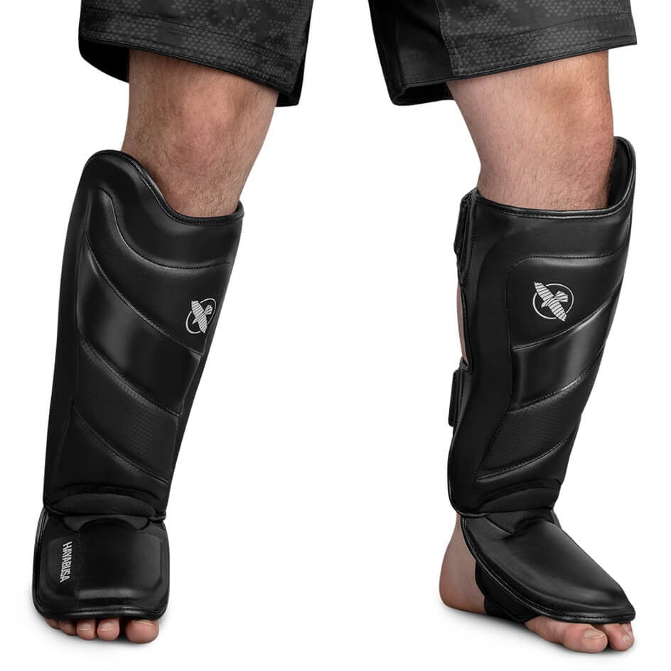 Hayabusa T3 Striking Shin Guards - Black