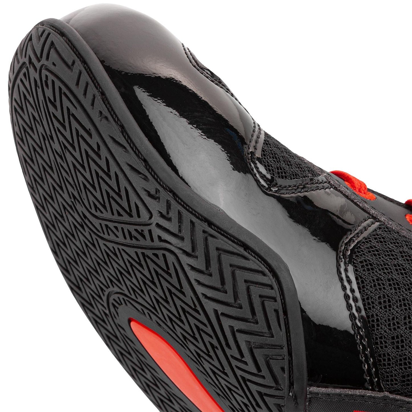 Venum Elite Low Top Giant Boxing shoes - Black/ Red