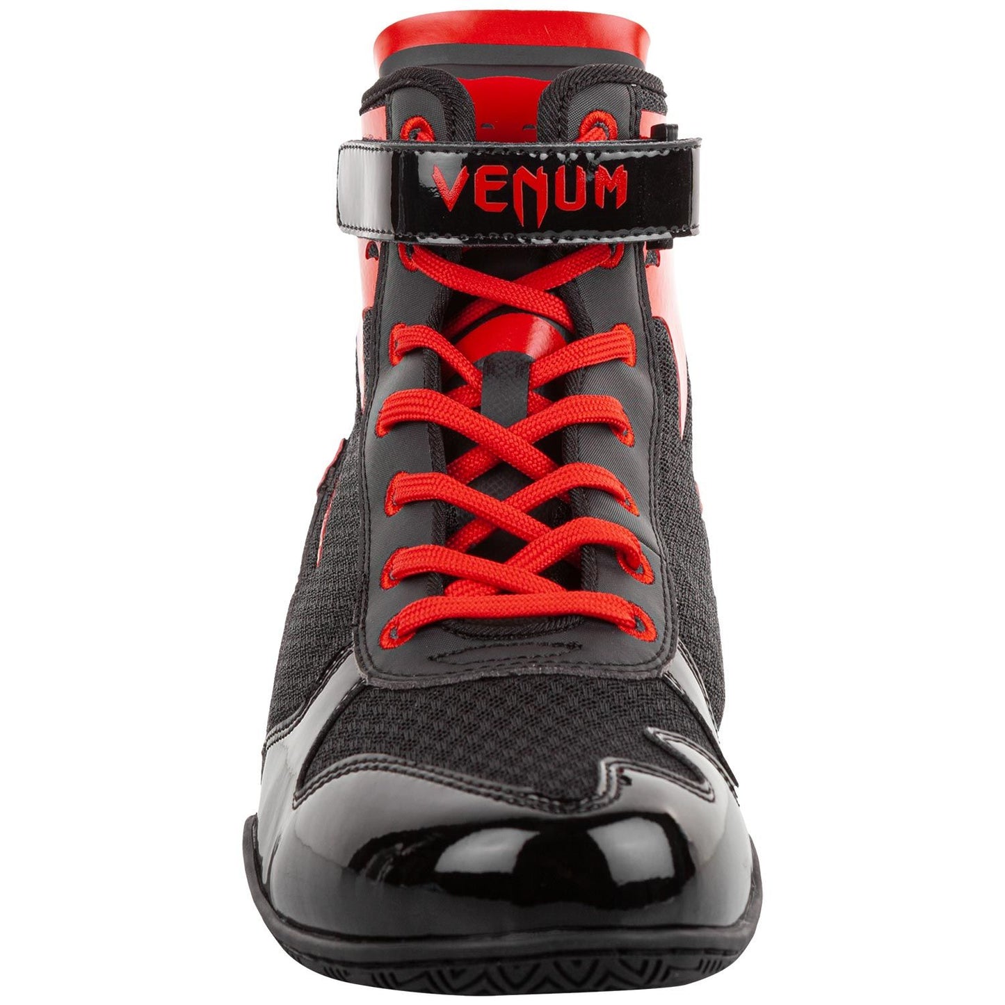 Venum Elite Low Top Giant Boxing shoes - Black/ Red