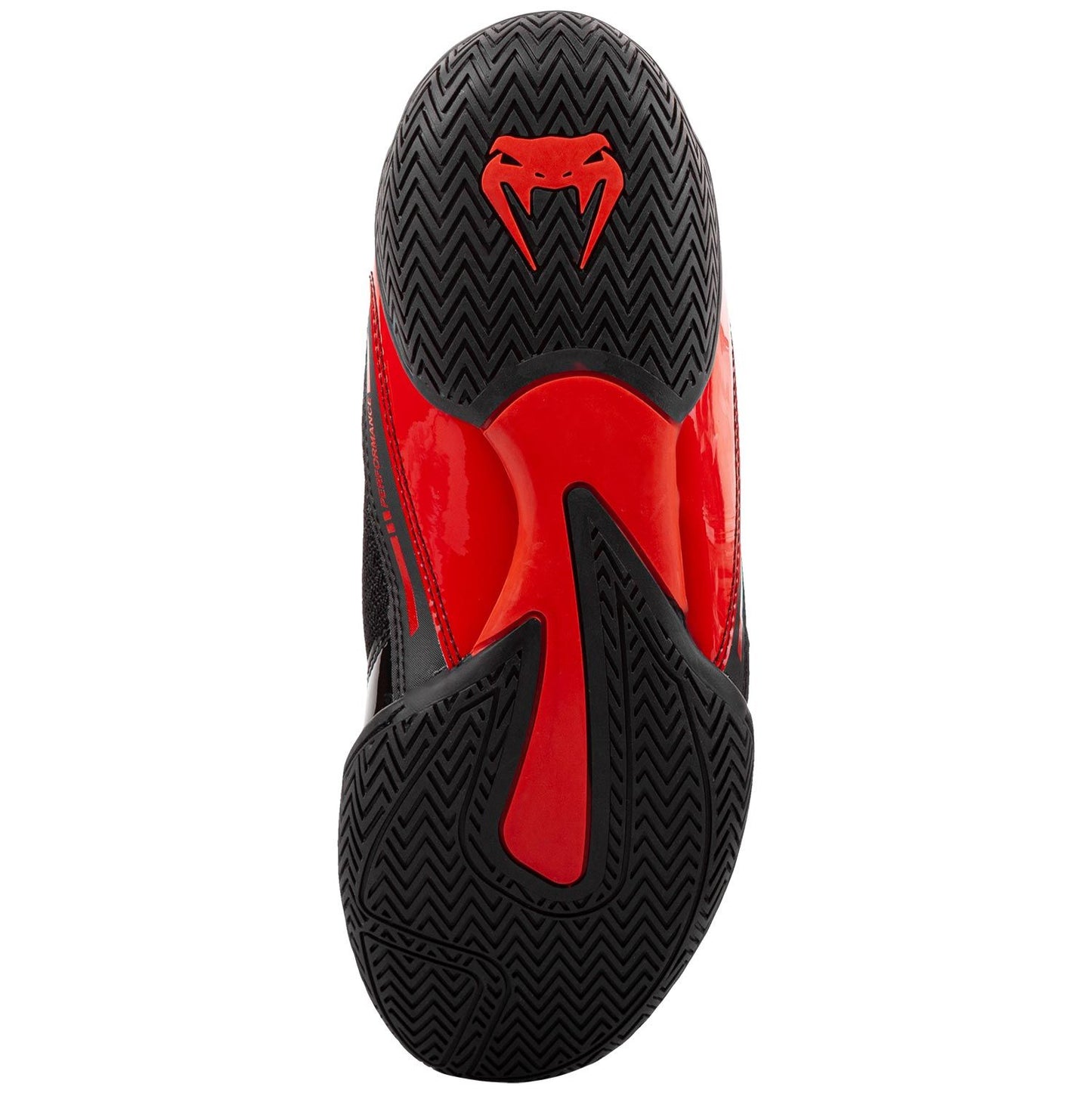 Venum Elite Low Top Giant Boxing shoes - Black/ Red