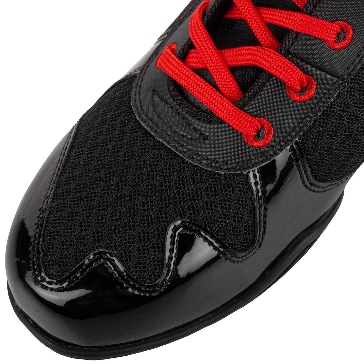 Venum Elite Low Top Giant Boxing shoes - Black/ Red