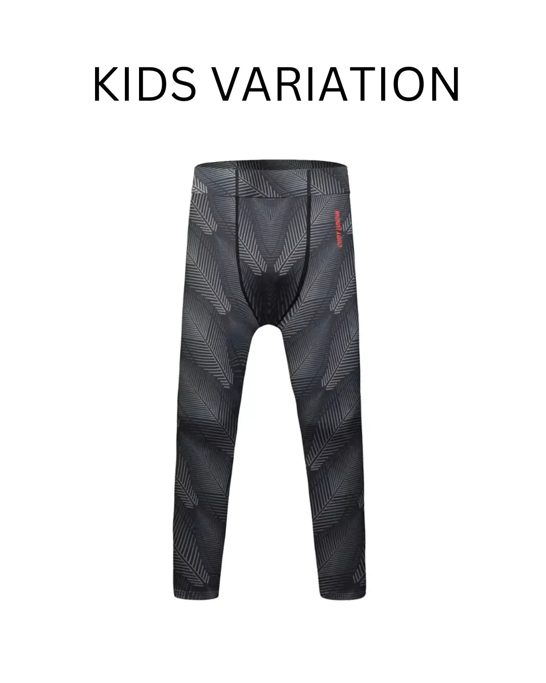 Dark Premium Compression Spats for BJJ, MMA, Wrestling, CrossFit, Yoga, Running, Cycling, and More - MADE TO ORDER 2 WEEK DISPATCH
