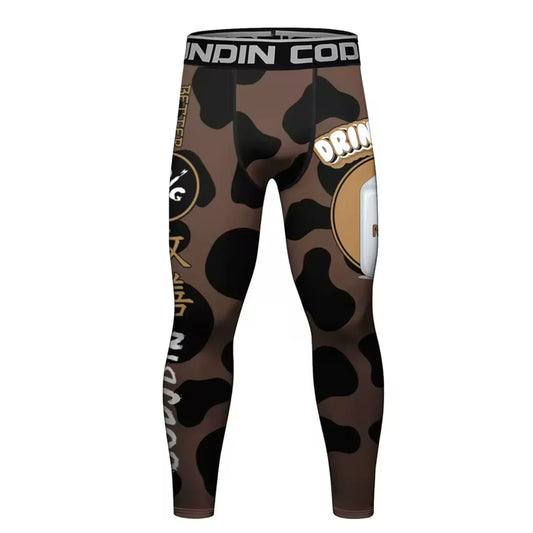 Milk Premium Compression Spats For BJJ, MMA, Wrestling, CrossFit, Yoga, Running, Cycling, and More - MADE TO ORDER 2 WEEK DISPATCH