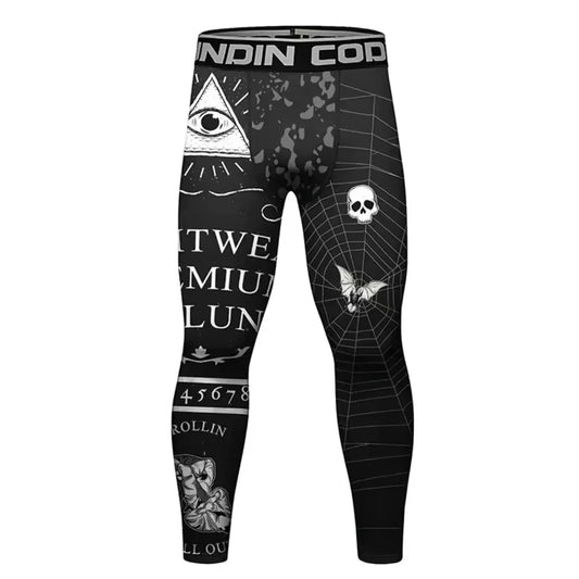 Ouija Premium Compression Spats for BJJ, MMA, Wrestling, CrossFit, Yoga, Running, Cycling, and More - MADE TO ORDER 2 WEEK DISPATCH