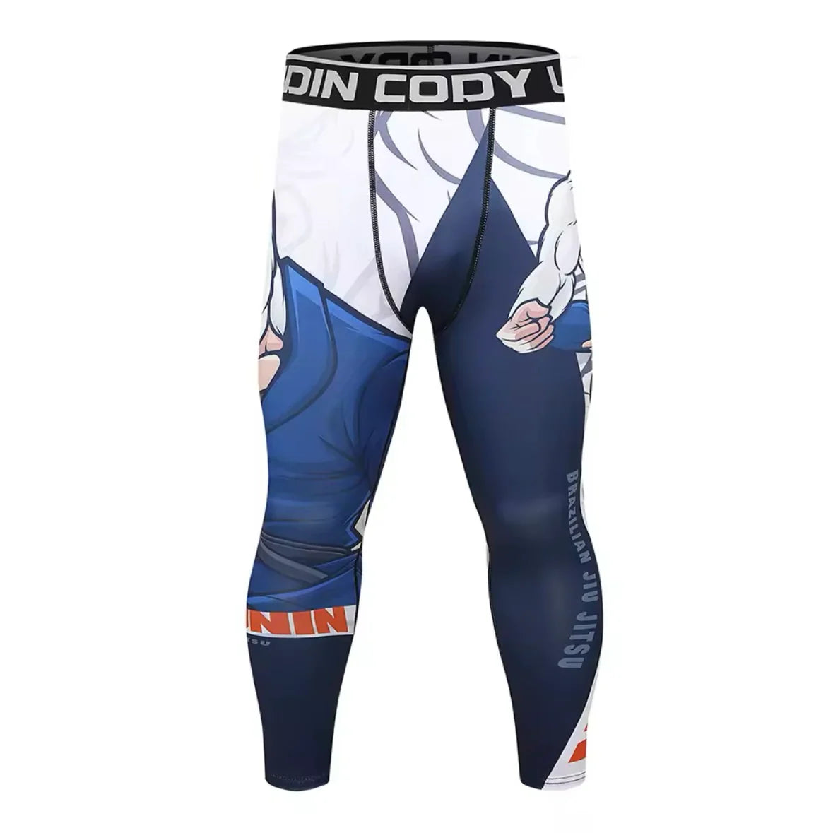 Compression Spats White Gorilla Premium Compression Spats for BJJ, MMA, Wrestling, Cross ...