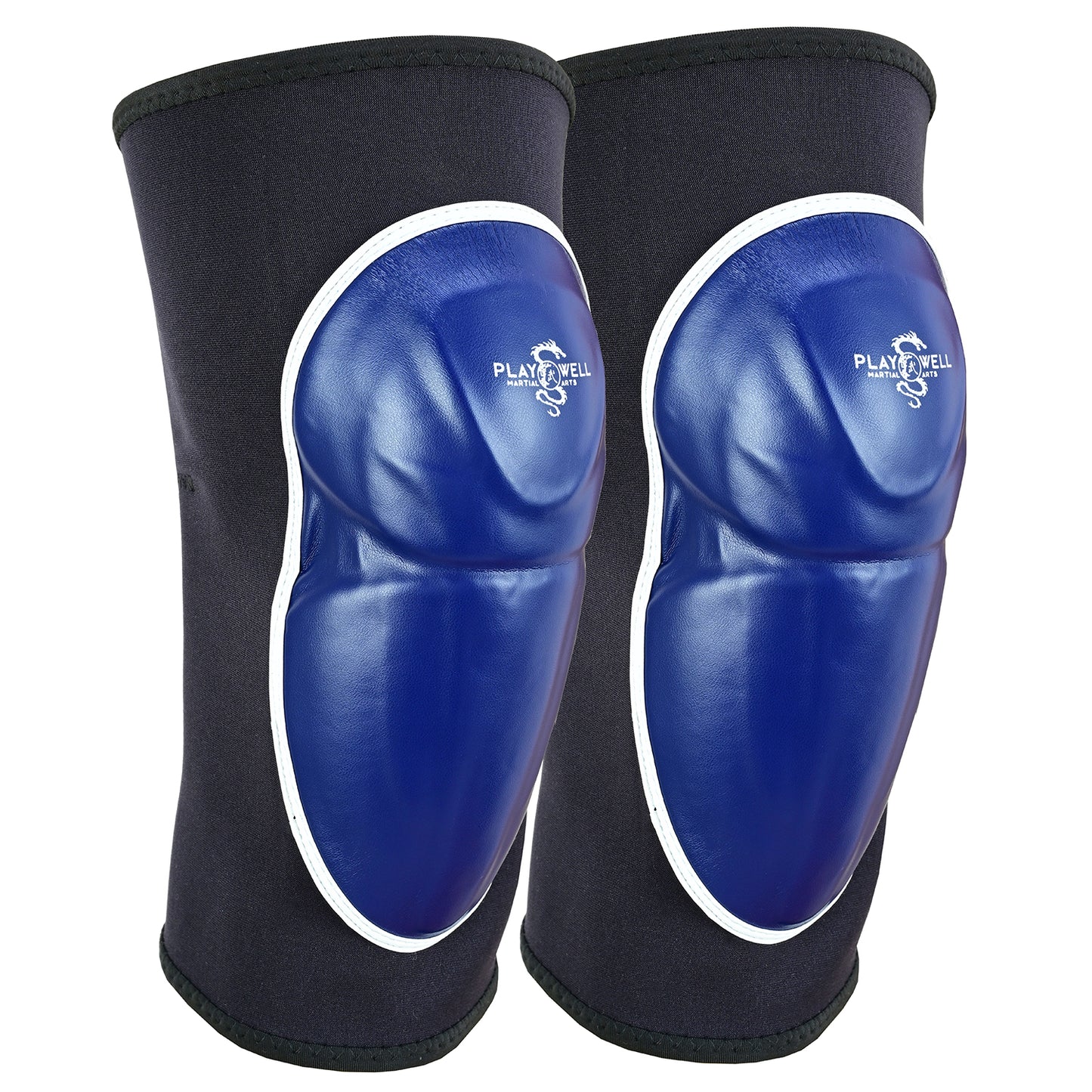 MMA /Muay Thai Full Contact Sparring Knee pads - Black/Blue