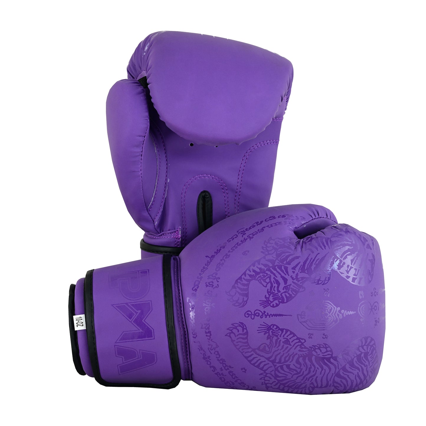 Twin Tigers Muay Thai Boxing Gloves, Shin Pads & Shorts - Purple