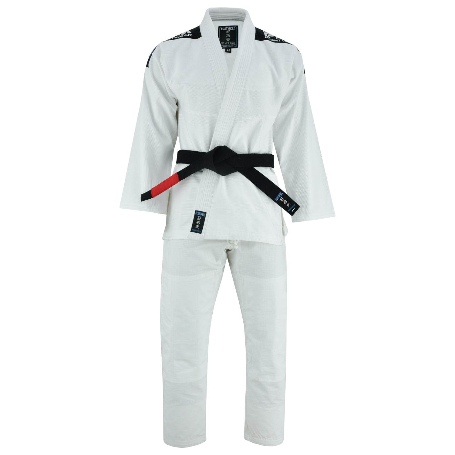 Playwell Adults Mens Pro Elite BJJ Jiu Jitsu Gi - White