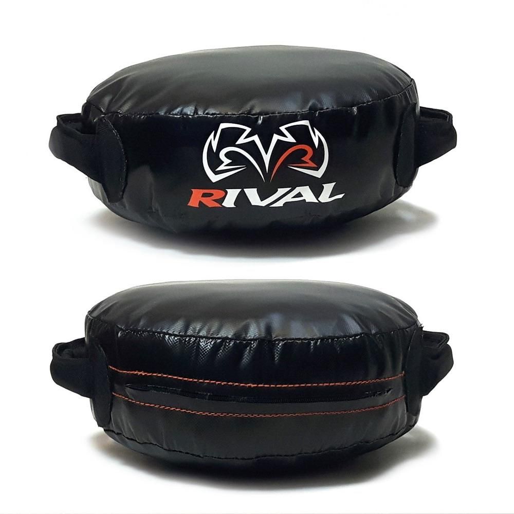 Rival Boxing Pro Black Round Punch Shield