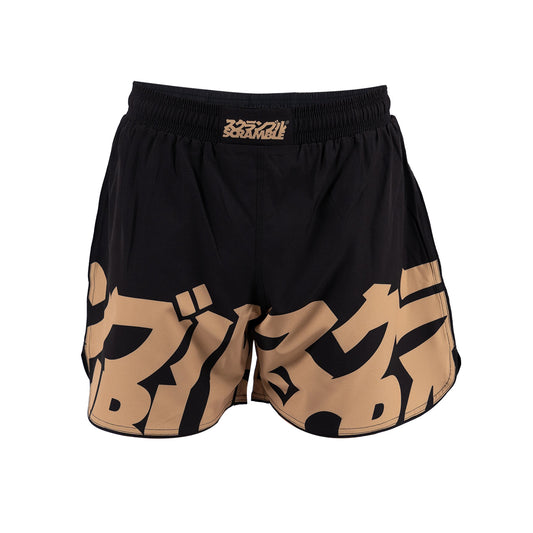 Scramble Baka Grappling Fight Shorts - Gold