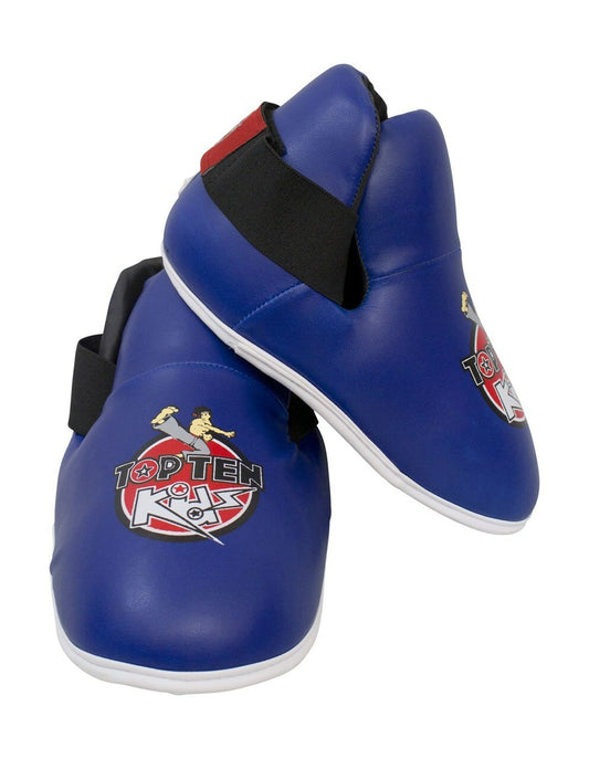 Top Ten  Kids Semi Contact Competition Boots Blue -  XS