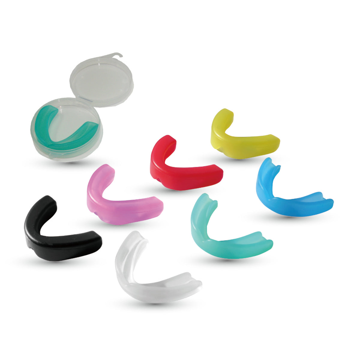 Mouth Guard Gum Shield: Single - W/Case  ( B310B )