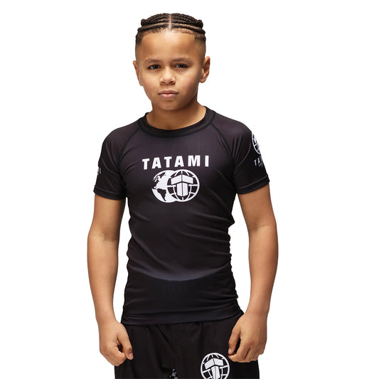 Tatami Kids Raid Short Sleeve Rash Guard