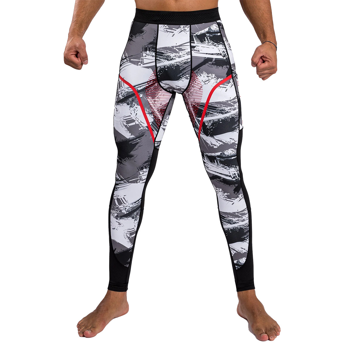 Venum Electron 3.0 MMA Compression Spats - Camo Grey