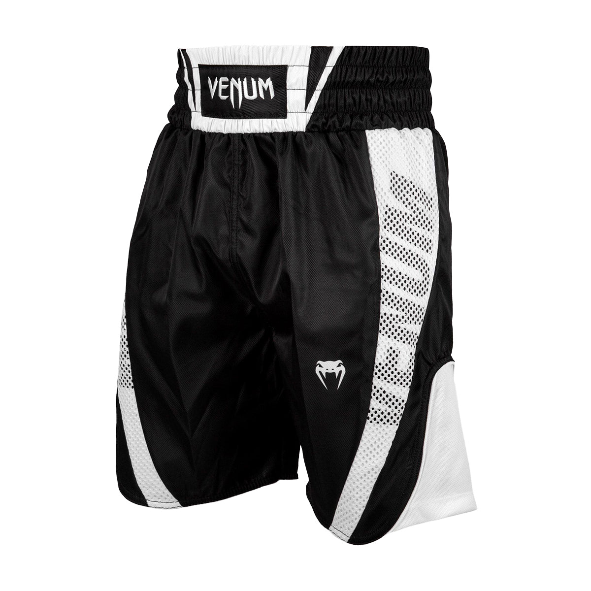 Venum Elite Pro Boxing Shorts - Black/White