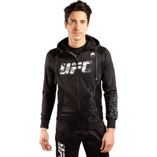 Venum x UFC Authentic Fight Week Polyester Hoodie - Black