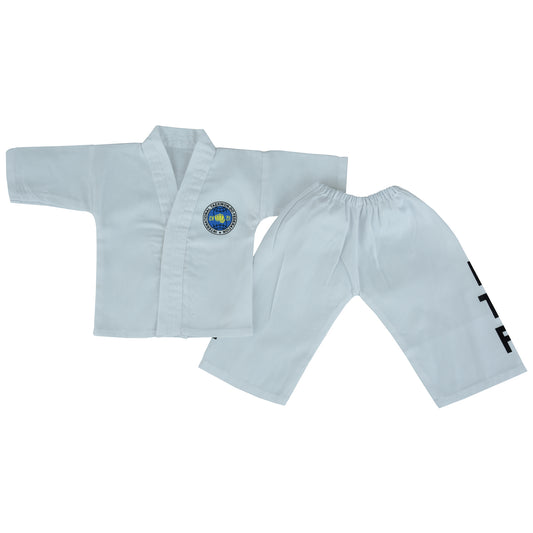 Baby ITF Taekwondo  Suit - White (Infant Uniform)