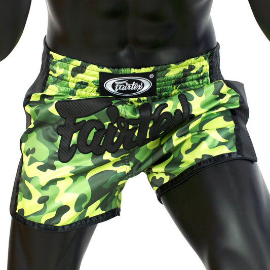 Fairtex BS1710 Adults Slim Cut Camo Muay Thai Shorts