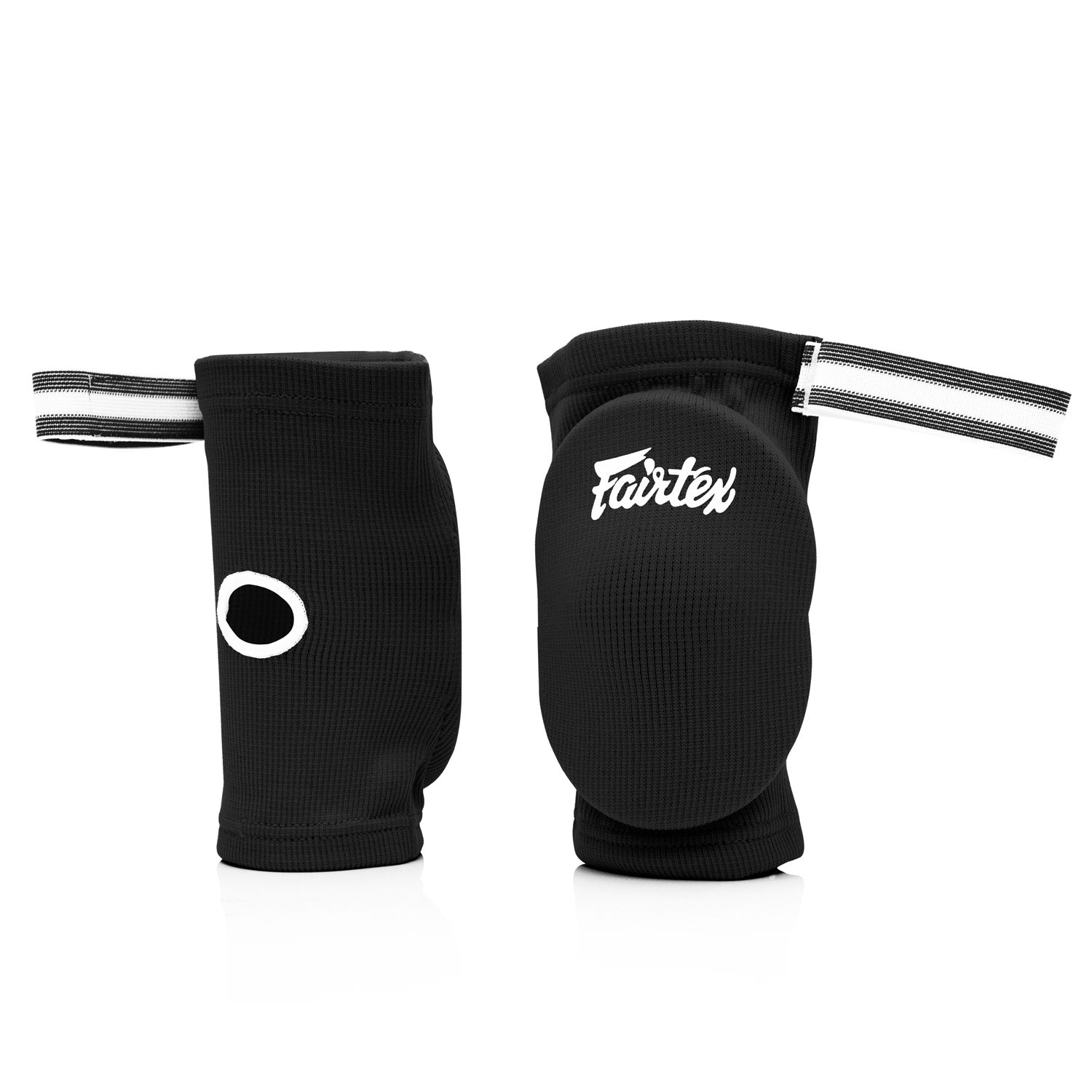 Fairtex Competition Muay Thai Elbow Pads - Black