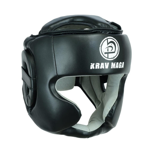 Krav Maga Full Face Head Guard -  Black