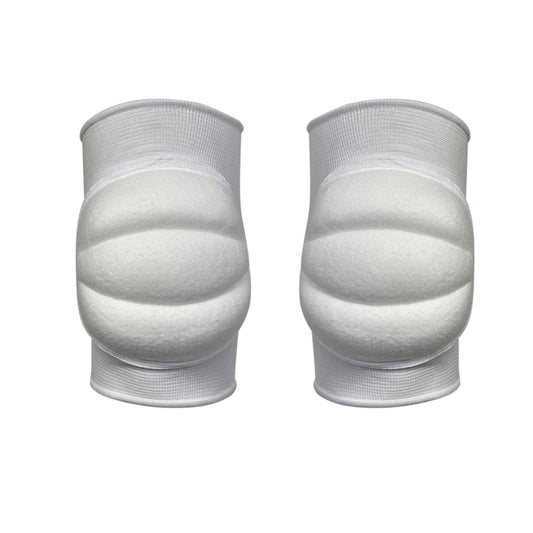 Deluxe Padded MMA  Knee Pads - White