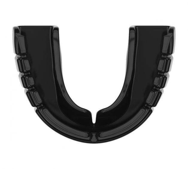 OPRO Snap Fit ( For Braces ) Mouthguard - Black - Adults 11+