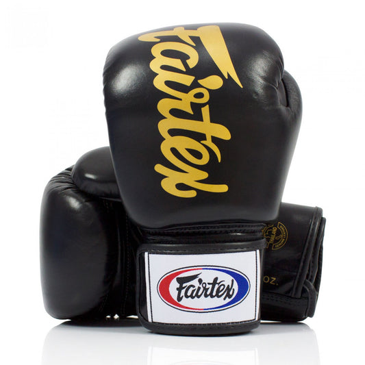 Fairtex BGV19 Deluxe Tight Fit Sparring Gloves - Black