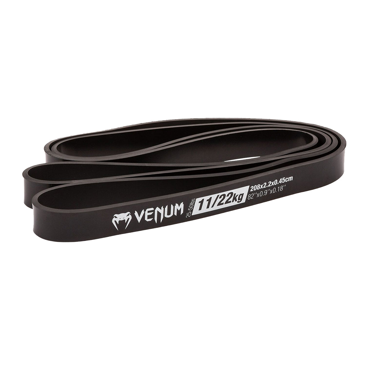 Venum Challenger Resistance Band Black  - 25 - 50lbs